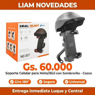 Porta celular con casquito